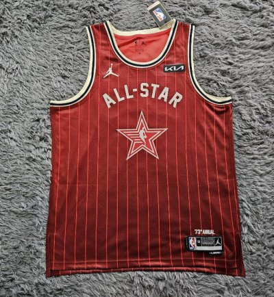 23 James 2024 NBA West All star games jersey Red